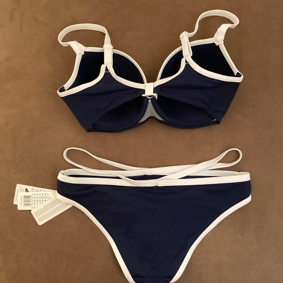 Freya Swim in the Navy Two Piece Bikini 32H - Picture 4 of 7